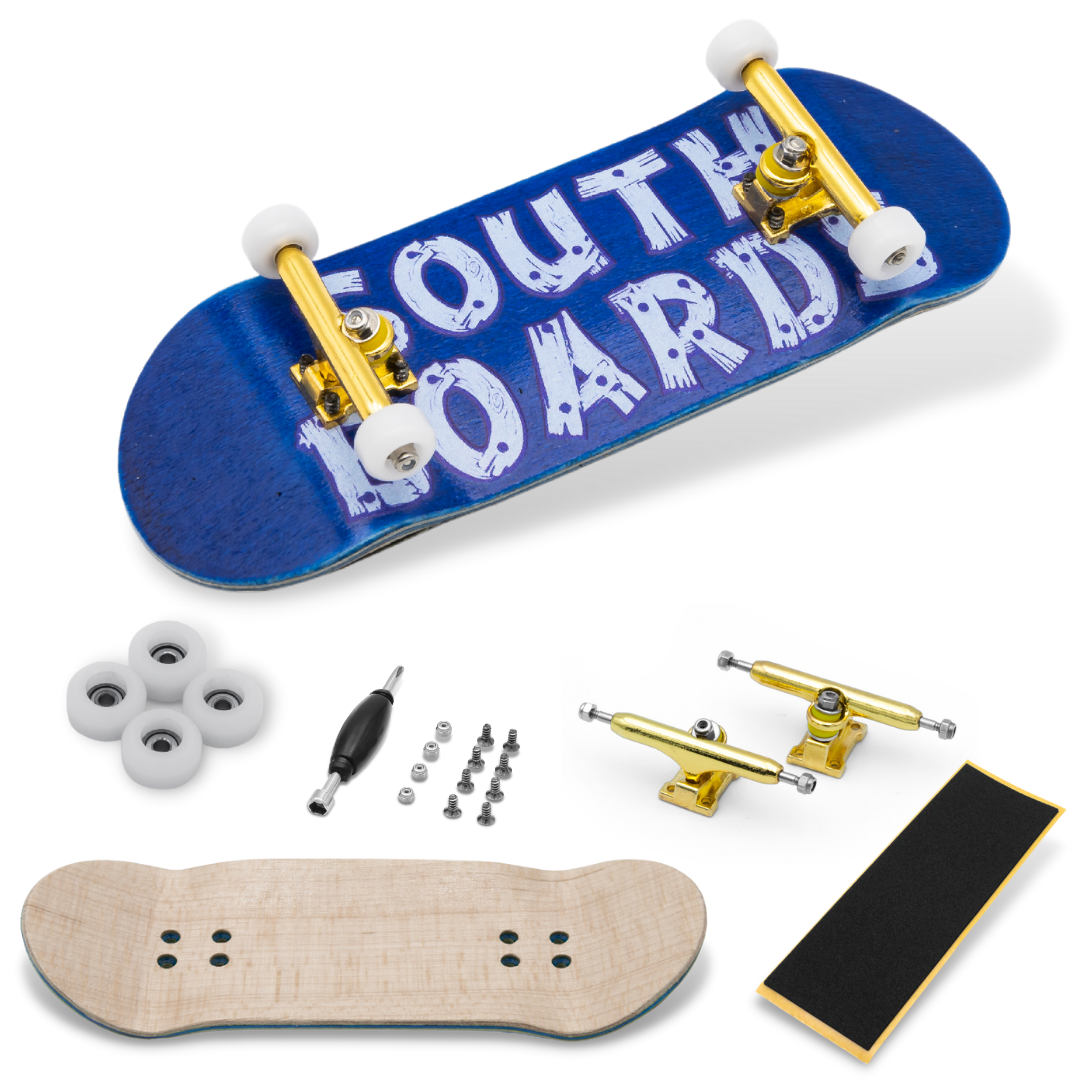 Southboard Komplettset - Blau/Gold/Weiss